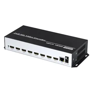 SRT RTSP UDP RTMP H.264 8in1 HDMI וידאו לכידת תיבת מקודד משדר IPTV שידור חי