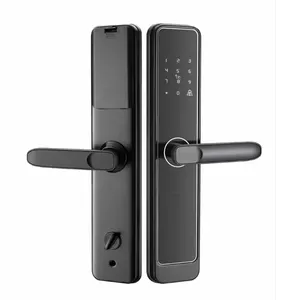 TTlockBLEキーレス指紋電気スマートドアロックCerraduras De Seguridad Inteligentes Para Puertas Smart Lock