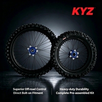 Kit de roues KYZ Sur-Ron Ultra Bee 21/18 pouces à 36 rayons, moyeu CNC coloré, pneus Kenda, alliage d'aluminium anodisé, pour vélo électrique tout-terrain, dirt MX