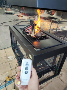 Cheminée suspendue suspendue montée sur le <span class=keywords><strong>toit</strong></span> à abaissement automatique élégamment poêle à <span class=keywords><strong>bois</strong></span> Cheminée à <span class=keywords><strong>bois</strong></span> à vendre - Product Image 6