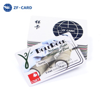 Individuelles LOGO Siebdruck ZF-KARTE Magnetische Plastik-PVC-Karte Ohne Chip Hohe Qualität