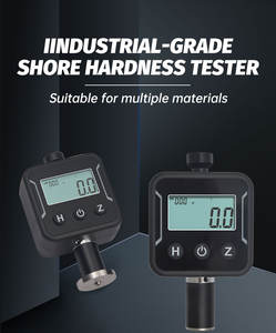 Duromètre numérique 0 à 100HC Écran LCD Testeur de poche Sonde de haute qualité Compteur de dureté Shore C Éponges en mousse Caoutchouc souple - Product Image 2