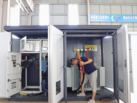 HENTG Ybg – Nouvelle sous-station compacte préfabriquée de type boîtier pour distribution extérieure triphasée 33 kV 2000 kVA 3960 kVA