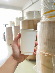 Đôi tường Giấy ly nhiệt thông minh lá chắn thiết kế giữ cà phê của bạn nóng và tay thoải mái bất cứ nơi nào - Product Image 4