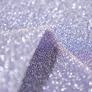Vente à la mode, fil d'argent brillant tricoté en Spandex métallique extensible <span class=keywords><strong>Lurex</strong></span> paillettes maille tissu pour vêtements - Product Image 4