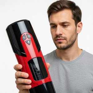 Manueller Masturbationsbecher Vollständig Wasserdicht ABS+TPE Material Multi-Frequenz-Modus Realistisches Sexgefühl Sexy Spielzeug für Männer Masturbation - Product Image 6