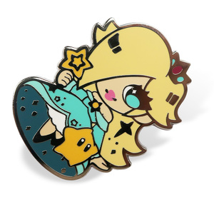 Tùy Chỉnh Mini Thủy Thủ Mặt Trăng Men Pin Với Ly Hợp Cao Su Cứng Men Pin Cloisonne Kết Thúc Cho Hàng May Mặc - Product Image 6