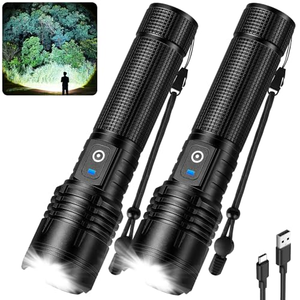 ไฟฉายซูม LED กันน้ำ 15W P50 อุตสาหกรรม EDC  วัสดุอลูมิเนียมอัลลอยด์กำลังสูง - Product Image 1