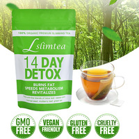 Té Herbal Adelgazante Detox de 14 Días para Exportación, Té Medicinal para Pérdida de Peso Sin Azúcar, Mejora la Densidad Ósea