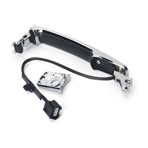 Poignée de porte extérieure chromée côté conducteur avant gauche pour <span class=keywords><strong>Nissan</strong></span> Rogue 2010-2013 |   Remplace #   80640-CZ31B, 80645-CA000 - Product Image 3