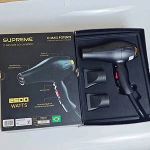 ไดร์เป่าผม 2400W ความเร็วสูง ระดับซาลอน พร้อมหัวเป่าแบบหมุน สีดำและสีเทา - Product Image 4