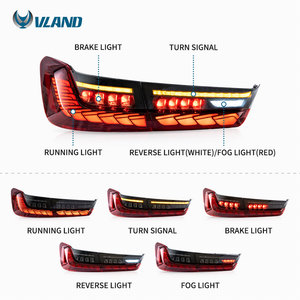 Feux arrière VLAND OEM Dragon Scale Smoked OLED GTS pour <span class=keywords><strong>BMW</strong></span> G20 G80 M3 <span class=keywords><strong>320i</strong></span> 330i M340i <span class=keywords><strong>Xdrive</strong></span> 2018-2024 - Product Image 2