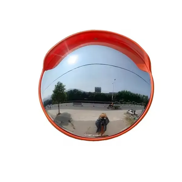 Cermin sudut lebar keamanan lalu lintas luar ruangan kualitas tinggi reflektor sudut anti-tabrakan