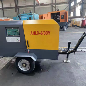 Compresseur <span class=keywords><strong>d</strong></span>'air à vis diesel portable et mobile pour le sablage et l'exploitation minière, robuste, 550 CFM, 10 bars - <span class=keywords><strong>Prix</strong></span> - Product Image 1