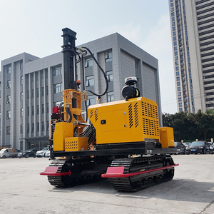 Hengxing - Perforadora de Tornillos de Cimentación con Control Remoto y Riel Guía Giratorio para Construcción de Granjas Solares para el Mercado de Indonesia - Product Image 2