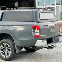 Aluminum Pickup Hardtop Canopy with Side Window for Mitsubishi L200 Triton 2019-2026 Double Cab Waterproof Lockable