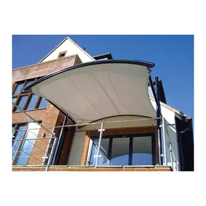 FAPTEX 1004F Durable Architectural PVC Coated Polyester Fabric 1100GSM With PVDF And Acrylic Top Coat