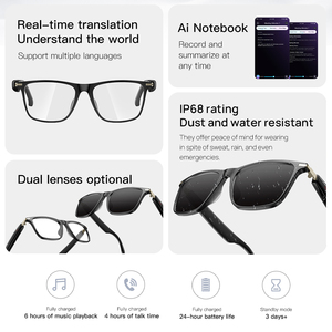 <span class=keywords><strong>Gafas</strong></span> Inteligentes M01pro con IA, Fotocromáticas, Anti Luz Azul, Alcance BT de 15m, Control Táctil, Protección Solar, Equipo <span class=keywords><strong>VR</strong></span>/AR/MR, 300mAh, IP68, 4G - Product Image 2