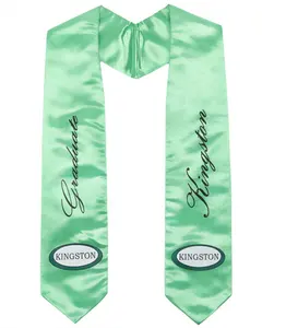 Custom Sublimated Graduation Stole Print