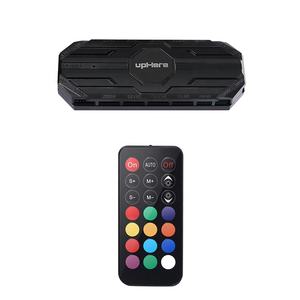 ชุดฮับพัดลม UpHere 10 พอร์ต 6PIN RGB 2 พอร์ต 5V <span class=keywords><strong>3</strong></span> PIN ARGB พร้อมพัดลมเคสพีซี ใช้พลังงานจาก Sata พร้อมรีโมท RF และตัวควบคุม <span class=keywords><strong>M</strong></span>/B - Product Image 1