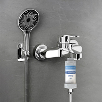 Filtre de douche à charbon actif de la meilleure qualité de l'usine OEM pour ménage RV extérieur utilisation de la voiture lavande rose citron arômes prix