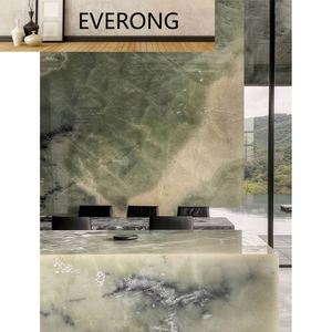 Giá rẻ New <span class=keywords><strong>Quarry</strong></span> tùy chỉnh cetina màu xanh lá cây đá cẩm thạch bảng slab tường nền trang trí màu xanh lá cây Onyx cứng đá cẩm thạch truy cập hàng đầu - Product Image 2