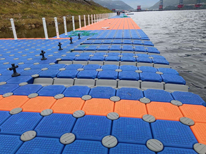 Sistema de Muelle de Pontón Flotante Modular de HDPE para Embarcaciones, Jet Skis, Yates y Marinas con Conexión de Bisagra Durad - Product Image 5