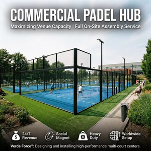 Estructura de Acero Galvanizado para Pista de Pádel, Estructura Resistente para Canchas de Pádel - Product Image 1