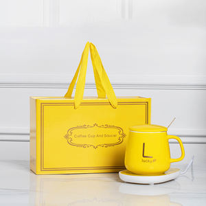 Tazza da Caffè Intelligente in Ceramica dal Design Originale e Creativo con Base di Ricarica Wireless per Mantenere in Caldo - Product Image 2