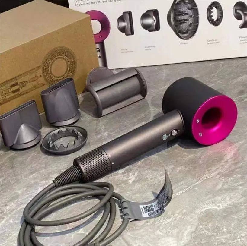 High Quality Supersonics HD07 HD08 Hollow Leafless Hair Dryer DY Hair Dryer With Accessories 1600W Hairdryers