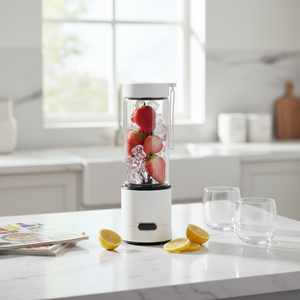 Frullatore Portatile Mini a Batteria per Uso Domestico con Funzione Tritaghiaccio, Nuovo Modello di Alta Gamma per Succhi e Smoothie - Product Image 1