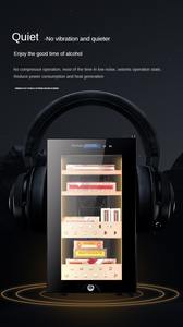 Encimera silenciosa Refrigeración eléctrica Pequeño 150 Gabinete de humidor de cigarros de Mesa para el hogar - Product Image 5