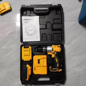 <span class=keywords><strong>Perceuse</strong></span> <span class=keywords><strong>sans</strong></span> <span class=keywords><strong>fil</strong></span>, tournevis <span class=keywords><strong>sans</strong></span> <span class=keywords><strong>fil</strong></span> <span class=keywords><strong>sans</strong></span> balais avec batteries 21V, <span class=keywords><strong>perceuse</strong></span> à <span class=keywords><strong>percussion</strong></span> 40-80Nm, 13mm, mandrin <span class=keywords><strong>sans</strong></span> clé en métal - Product Image 5