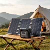 Station d'alimentation portable AILI, panneau solaire monocristallin MPPT, LiFePO4, charge rapide USB-C, garantie 12 ans, charge sans fil