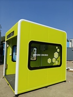Maison mobile multifonctionnelle à installation simple, cabine intégrée, conteneur pour usage hôtelier, maison Apple Pod avec caractéristiques mobiles