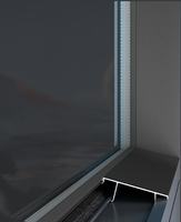 Fenêtres et Portes en Aluminium Foshan Chine – Fenêtre à Battant et Coulissante Horizontale, Isolation Thermique, Qualifiée Energy Star, Matériel Industriel