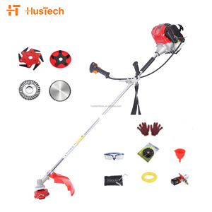 52CC 정원 휘발유 가스 파워 잔디 절단기 수동 가와사키 엔진 브러시 절단기 가솔린 - Product Image 1