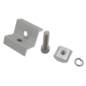 Serre-câbles de <span class=keywords><strong>fixation</strong></span> <span class=keywords><strong>en</strong></span> aluminium <span class=keywords><strong>pour</strong></span> panneaux solaires 30 mm 35 mm <span class=keywords><strong>pour</strong></span> système de montage photovoltaïque sur toit ou au sol - Product Image 4