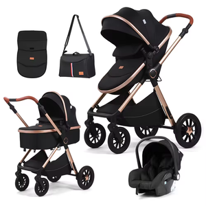 Cochecito de Paseo FangZhuo, Modelo de Lujo 3 en 1, con Asiento Elevado para Bebé - Product Image 5