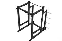 Support de Squat Commercial Réglable en Métal Durable, Rack de Musculation, Banc de Sécurité, Cadre en Acier Carbone, Unisexe, pour Entraînement en Salle