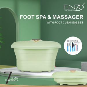 Masajeador de Pies Plegable con Calor y Vibración, Baño de Pies Portátil de Plástico con Masaje Rodante para el Hogar y Salón - Product Image 2
