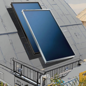 Panel negro de oxidación anódica, colector térmico Solar, Panel Solar de placa plana para calentador de agua, carcasa de plástico - Product Image 2