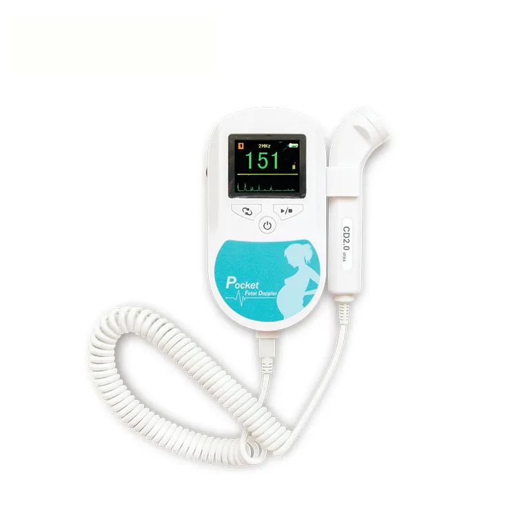 Manufacturer CONTEC hand-held ultrasound prenatal fetal heart rate monitoring fetal doppler