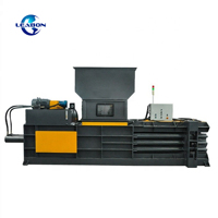 Vente chaude Industrielle Horizontale Carton Presse À Balles Machine Balles À Ordures Compacteur Déchets De Fer Fil Presse En Acier