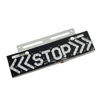 Feu arrière universel à flèche LED pour remorque, montage en surface, clignotant, frein, pour moto et camion