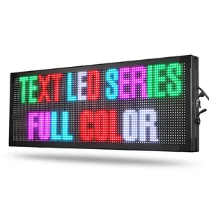 Fast Delivery No Moq Shop Frontlit Luminous Led Matrix Panel Board Running Letters Text Message Store Custom Led Led Light Sign