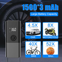 Bulk Order Accepted 19mm Corded 150psi Digital Portable Electric Air Pump Tire Inflator Plastic Material for Vehicle Tyre Market