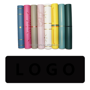 Tappetino Yoga in Gomma Naturale PU Ecologico da 4mm 5mm 6mm con Logo Inciso al Laser e Cinghia di Trasporto, Ottimo per l'Esercizio Fisico - Product Image 3