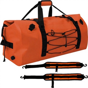 Sac de voyage étanche 60L 80L en PVC robuste, grande capacité, idéal pour le camping, le kayak et les voyages - Product Image 3