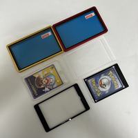 Ensemble d'inserts en acrylique de taille standard pour cartes gradées PSA, avec aimants puissants en aluminium, pour protège-cartes One Touch 35pt, empilables